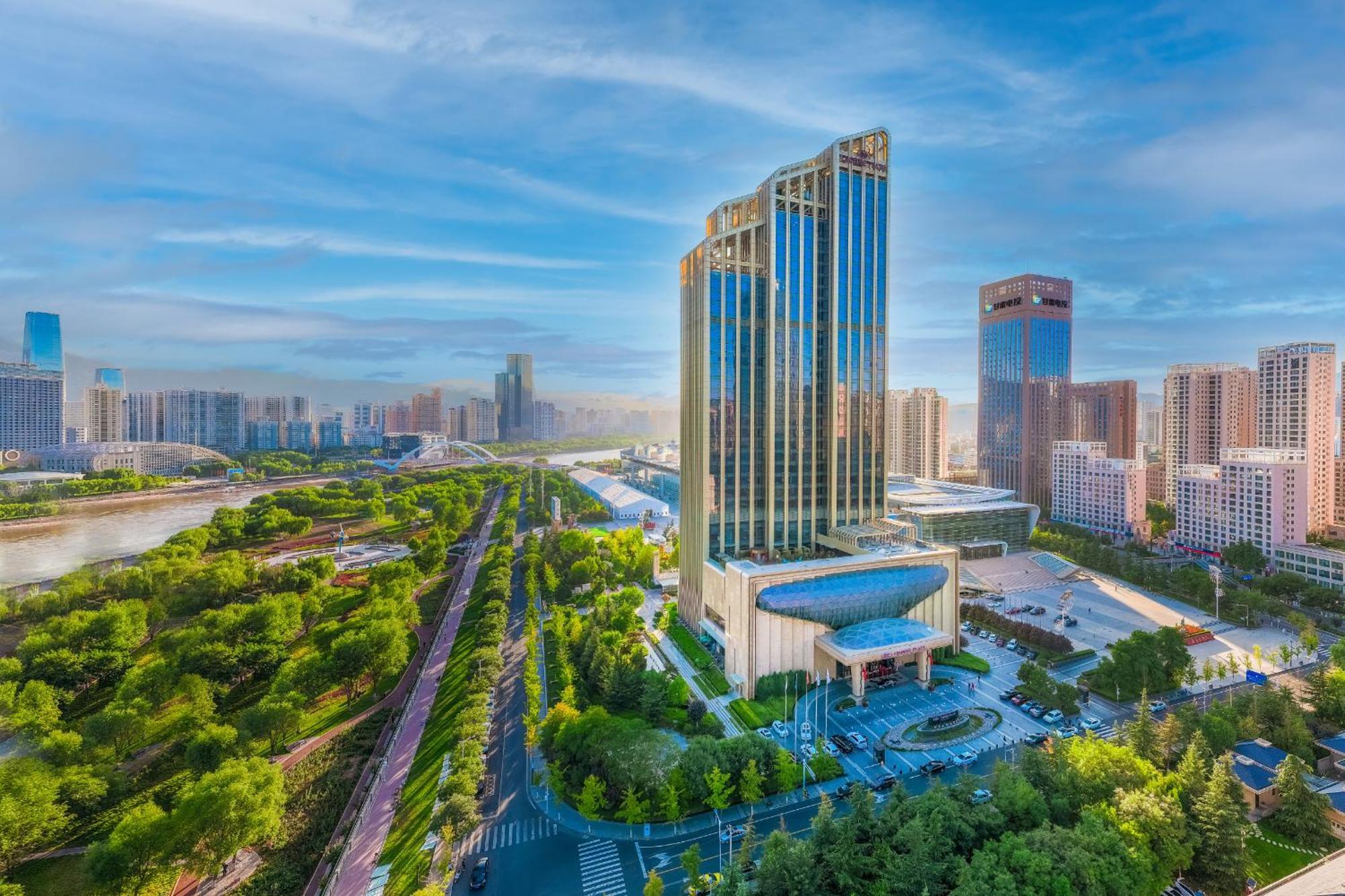Crowne Plaza Hotel Lanzhou By Ihg Exteriör bild